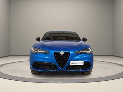 Alfa Romeo Stelvio 2.2 Turbodiesel 210 CV AT8 Q4 Veloce Blu/Azzurro usata Fara Gera d'Adda