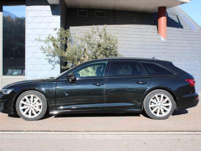 Audi A6 Avant 45TDI quattro 3xS-line-MATRIX-TETTO-BLACK Nero usata Denno