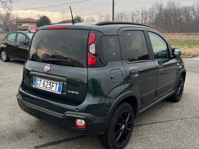 Fiat Panda FIAT PANDA CROSS HYBRID NEOPATENTATI Verde usata Fontaneto d'Agogna