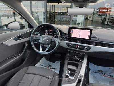 Audi A4 2.0 tdi mhev Business 136cv s-tronic con Carplay Nero usata Latina