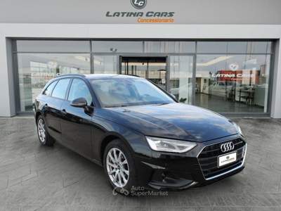 Audi A4 2.0 tdi mhev Business 136cv s-tronic con Carplay Nero usata Latina