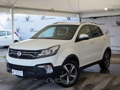 SsangYong Korando 2.2 Diesel 2WD MT Plus Bianco usata Quartu Sant'Elena
