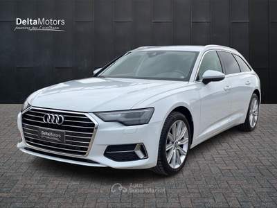 Audi A6  - a6 avant 40 2.0 tdi mhev business sport s- Bianco usata Montecosaro