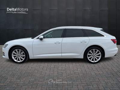 Audi A6  - a6 avant 40 2.0 tdi mhev business sport s- Bianco usata Montecosaro