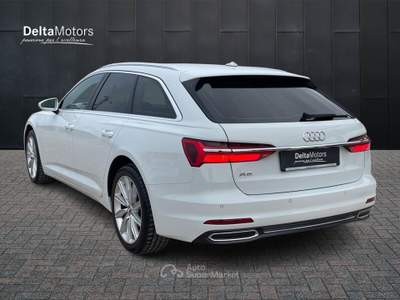 Audi A6  - a6 avant 40 2.0 tdi mhev business sport s- Bianco usata Montecosaro