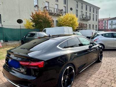 Audi A5 Audi A 5 Sportback 45 Tdi Nero usata Pavia