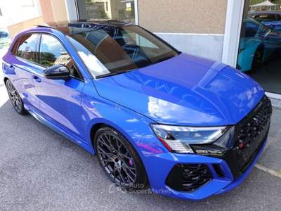 Audi RS 3 PERFORMANCE STRAFULL 1 OF 300 UNICA IN ITALIA Blu/Azzurro usata Savona