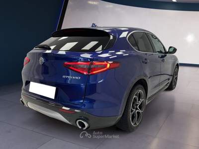 Alfa Romeo Stelvio 2020 2.2 t Ti Q4 190cv auto Blu/Azzurro usata Torino