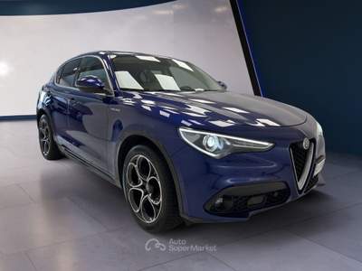 Alfa Romeo Stelvio 2020 2.2 t Ti Q4 190cv auto Blu/Azzurro usata Torino