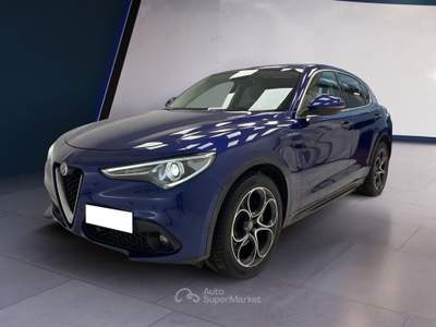 Alfa Romeo Stelvio 2020 2.2 t Ti Q4 190cv auto Blu/Azzurro usata Torino