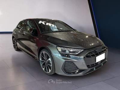Audi A3 IV 2020 Sportback Sportback 35 2.0 tdi S line Edition s-tronic Grigio usata Torino