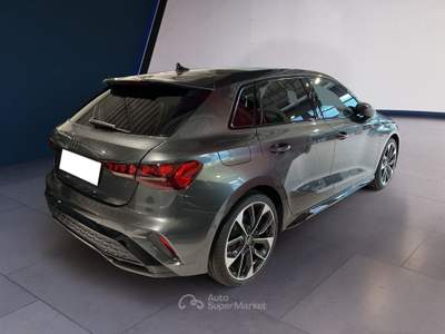 Audi A3 IV 2020 Sportback Sportback 35 2.0 tdi S line Edition s-tronic Grigio usata Torino