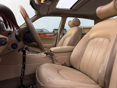Jaguar XJ Daimler 4.0 cat Super Charged Verde usata Roma