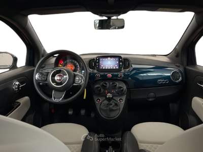 Fiat 500 III 2015 1.0 hybrid Dolcevita 70cv Nero usata Torino