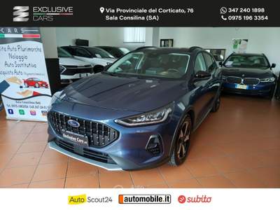 Ford Focus Focus 1.0 EcoBoost Hybr.125 5p. Act.Des. PARI AL NUOVO Blu/Azzurro usata Sala Consilina
