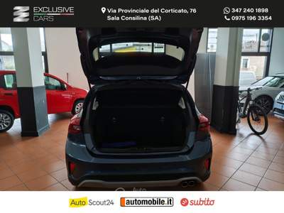 Ford Focus Focus 1.0 EcoBoost Hybr.125 5p. Act.Des. PARI AL NUOVO Blu/Azzurro usata Sala Consilina