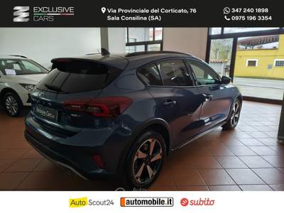 Ford Focus Focus 1.0 EcoBoost Hybr.125 5p. Act.Des. PARI AL NUOVO Blu/Azzurro usata Sala Consilina