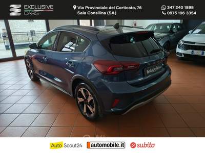 Ford Focus Focus 1.0 EcoBoost Hybr.125 5p. Act.Des. PARI AL NUOVO Blu/Azzurro usata Sala Consilina