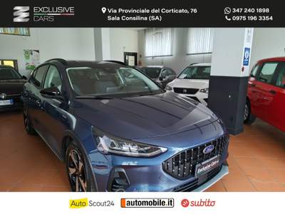 Ford Focus Focus 1.0 EcoBoost Hybr.125 5p. Act.Des. PARI AL NUOVO Blu/Azzurro usata Sala Consilina