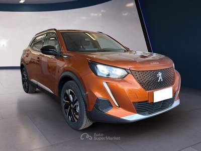 Peugeot 2008 e- - Motore Elettrico 136cv (100 kW) ALLURE PACK Arancione usata Torino