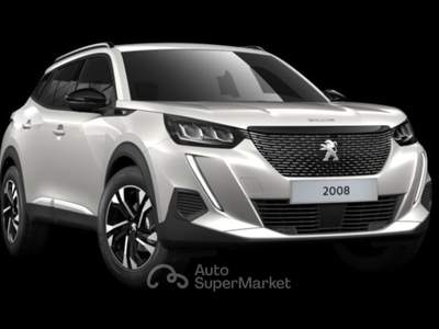 Peugeot 2008 Style Hybrid 136 e-DCS6 Bianco usata Torino