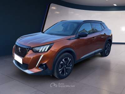 Peugeot 2008 II 2020 1.2 puretech GT Line s&s 130cv Arancione usata Torino