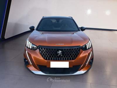 Peugeot 2008 II 2020 1.2 puretech GT Line s&s 130cv Arancione usata Torino