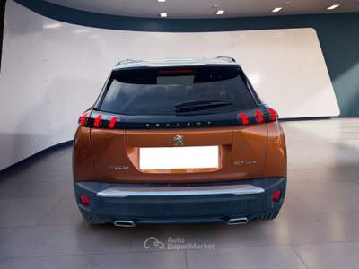 Peugeot 2008 II 2020 1.2 puretech GT Line s&s 130cv Arancione usata Torino