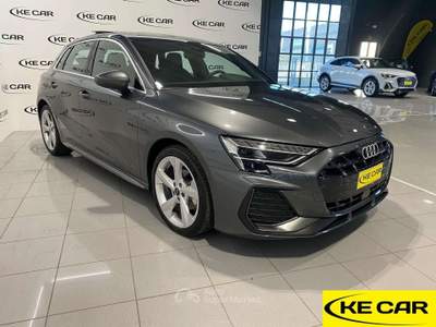 Audi A3 SPB 35 TDI S tronic S line -RESTYLING-TETTO-PREZZ Grigio usata Santarcangelo di Romagna