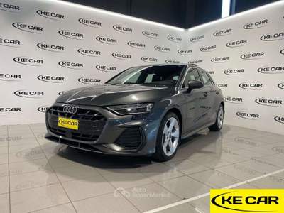 Audi A3 SPB 35 TDI S tronic S line -RESTYLING-TETTO-PREZZ Grigio usata Santarcangelo di Romagna