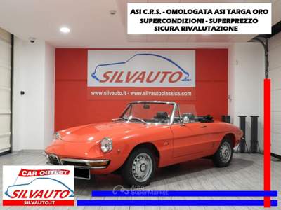 Alfa Romeo Spider 1750 VELOCE TIPO 105.62 - ASI CRS- TARGA ORO(1969) Rosso usata Grumello del Monte
