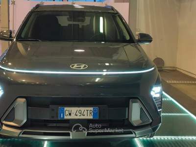 Hyundai Kona 1.0 T-GDI Hybrid 48V iMT XLine Grigio usata Reggio nell'Emilia