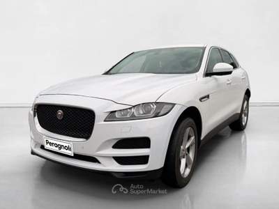 Jaguar F-Pace 2.0 D 180 CV AWD aut. Prestige Bianco usata Monteriggioni