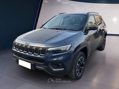 Jeep Compass II 2021 1.3 turbo t4 phev Trailhawk 4xe auto Blu/Azzurro usata Torino