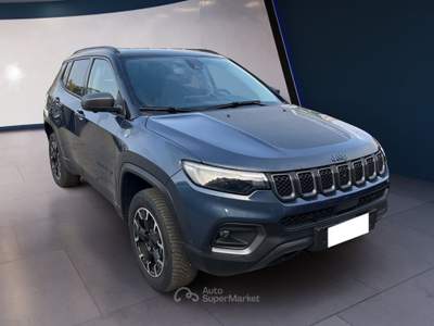 Jeep Compass II 2021 1.3 turbo t4 phev Trailhawk 4xe auto Blu/Azzurro usata Torino