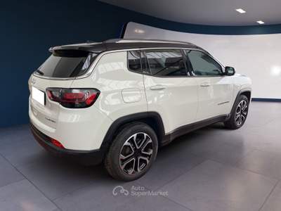 Jeep Compass II 2021 1.3 turbo t4 Limited 2wd 150cv ddct Bianco usata Torino