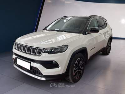 Jeep Compass II 2021 1.3 turbo t4 Limited 2wd 150cv ddct Bianco usata Torino