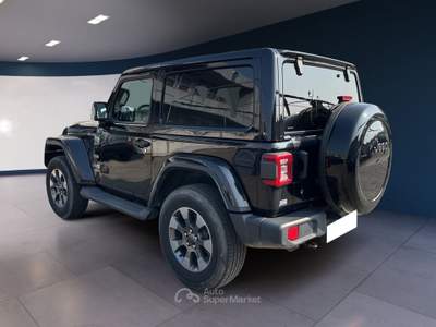Jeep Wrangler IV 2018 2.2 mjt II Sahara auto Nero usata Torino