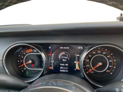 Jeep Wrangler IV 2018 2.2 mjt II Sahara auto Nero usata Torino