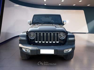 Jeep Wrangler IV 2018 2.2 mjt II Sahara auto Nero usata Torino