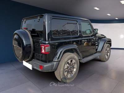 Jeep Wrangler IV 2018 2.2 mjt II Sahara auto Nero usata Torino