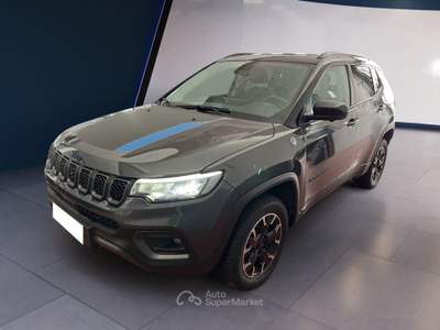 Jeep Compass II 2021 1.3 turbo t4 phev Trailhawk 4xe auto Grigio usata Torino
