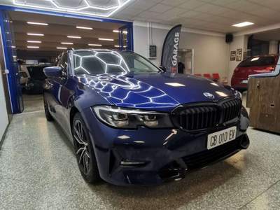 BMW Serie 3 320d 320 Serie 3 G21 2020Touring 320d Touring Sport auto Blu/Azzurro usata Vestone