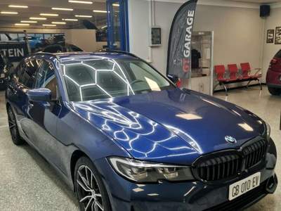 BMW Serie 3 320d 320 Serie 3 G21 2020Touring 320d Touring Sport auto Blu/Azzurro usata Vestone