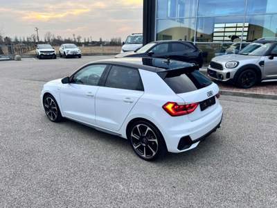 Audi A1 SPB 30 TFSI S tronic S line edition / Black Pack Bianco usata Pieve di Soligo
