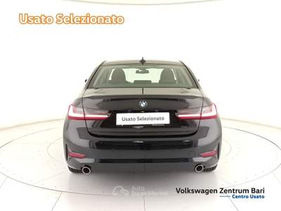 BMW Serie 3 318d 318d mhev 48v business advantage auto Nero usata Bari