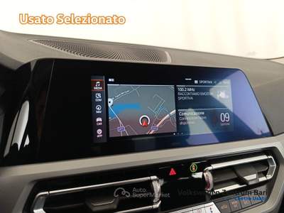 BMW Serie 3 318d 318d mhev 48v business advantage auto Nero usata Bari