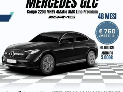 Mercedes-Benz GLC 220 d 4Matic AMG Line Premium Nero usata Jerago con Orago