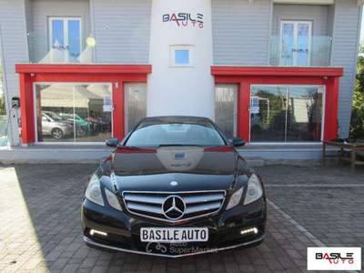 Mercedes-Benz Classe E 250 CDI Coupé BlueEFFICIENCY Avantg. Nero usata Oppido Lucano