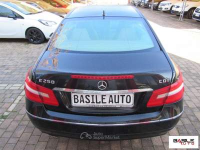 Mercedes-Benz Classe E 250 CDI Coupé BlueEFFICIENCY Avantg. Nero usata Oppido Lucano